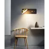 LED-Wandleuchte - dimmbar - drehbarer Kopf - USB-Aufladung - 9W