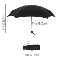 Leichter, faltbarer Mini-Taschenschirm - Anti-UV