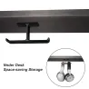 Headphone dual hanger - aluminum hook - under desk / wall mountedEar- & Headphones