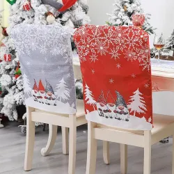 Santa's hat chair cover - Christmas decorationChristmas