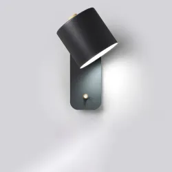 LED wall lamp - modern Nordic style - rotatable head - with switchWall lights