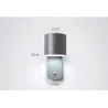 LED-Wandleuchte - moderner nordischer Stil - drehbarer Kopf - mit Schalter