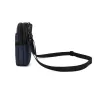 Small canvas shoulder bag - zippers - headphone holeBags