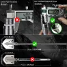 Multifunktions-Klappschaufel – Survival-Axt-Kit – Militär – Camping – taktisch – Selbstverteidigung – Gartenwerkzeug – 99 cm