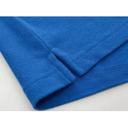 Stylisches Polo-T-Shirt - Langarm - Sticklogo - Baumwolle