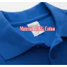 Stylisches Polo-T-Shirt - Langarm - Sticklogo - Baumwolle