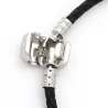 Lederarmband - mit Metallperle - Magnetverschluss