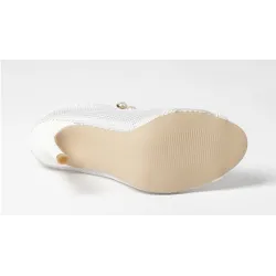 Sexy Mesh-Sandalen mit hohem, dünnem Absatz