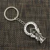 Vintage Ganesha Buddha elephant - metal keychainKeyrings