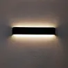 Moderne LED-Wandleuchte aus Aluminium