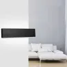 Moderne LED-Wandleuchte aus Aluminium