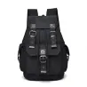 Canvas-Rucksack mit großem Fassungsvermögen – Unisex