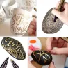 Metallic markers - permanent pens - 10 piecesPens & Pencils
