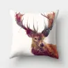 Dekorativer Kissenbezug - Vögel - Fuchs - Bär - Dinosaurier - 44 * 44 cm