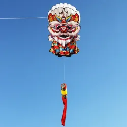 Colorful 3D lion kite - with handle / lineKites