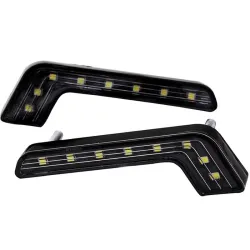 Tagfahrlicht Typ L für Auto - superhell - Ein-/Aus-Funktion - wasserdicht - LED - 2 Stück
