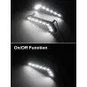 Tagfahrlicht Typ L für Auto - superhell - Ein-/Aus-Funktion - wasserdicht - LED - 2 Stück