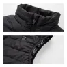 Elektrische Thermojacke - warme Daunenweste - USB-Heizung
