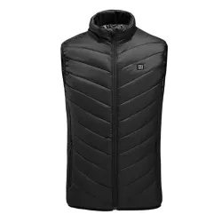 Elektrische Thermojacke - warme Daunenweste - USB-Heizung