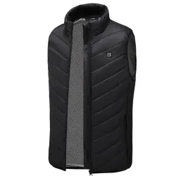 Elektrische Thermojacke - warme Daunenweste - USB-Heizung