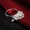 Grape beads ring - 925 sterling silverRings