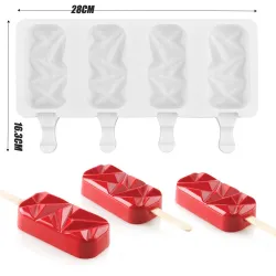 Silikon-Eisform – für hausgemachte Desserts