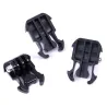 Quick release buckle - flat mount - adapter - for GoPro Hero 4 3 Xiaomi Yi SJCAM - 3 piecesMounts