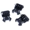 Schnellverschluss - flache Halterung - Adapter - für GoPro Hero 4 3 Xiaomi Yi SJCAM - 3 Stück