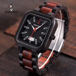 BOBO BIRD – Herrenuhr aus Holz – Quarz – mit Schatulle