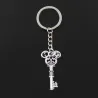 Antique key - metal keychainKeyrings