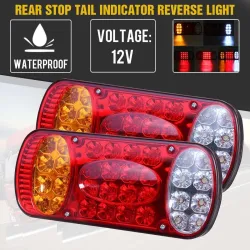 Schlusslicht Blinker - Rückfahrlicht - 12V - 32 LED - 2 Stück