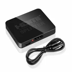 4K HDMI Splitter - Full HD - 1080P - 1 in 2 Out Verstärker - Dual Display - für HDTV DVD PS3 Xbox