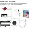 USB 2.0 auf 2-Port-Ladegerät - HUB-Adapter