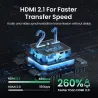 UGREEN - HDMI 2.1 Splitter Switch - 2 in 1 Umschalter - 4K - 8K