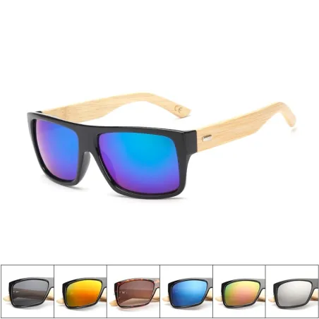 Sonnenbrille aus Bambusholz - UV400 - Unisex