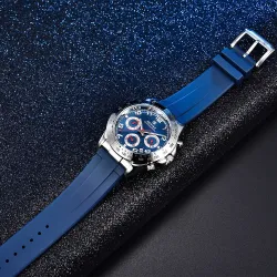 BENYAR - stainless steel watch - Quartz - chronograph - 30M waterproof - rubber strapWatches