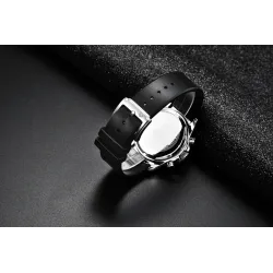 BENYAR - stainless steel watch - Quartz - chronograph - 30M waterproof - rubber strapWatches