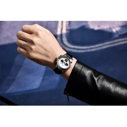 BENYAR - stainless steel watch - Quartz - chronograph - 30M waterproof - rubber strapWatches