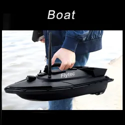 Flytec V500 - RC-Boot - Fischfutterautomat - 500 m - Doppelmotor - 5,4 km/h - 54 cm