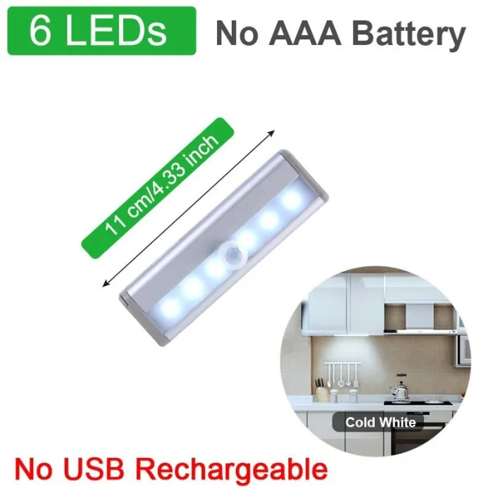 LED-Streifenlicht - USB-Nachtlicht - Bewegungssensor - Magnetstreifen