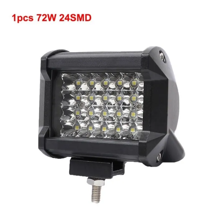 12V / 24V - 72W / 144W - LED light-bar - spotlight for trucks / off-road boats / cars / tractors 4x4 SUV ATVLED light bar