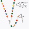 Colorful beads rosaryNecklaces