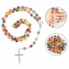 Colorful beads rosaryNecklaces
