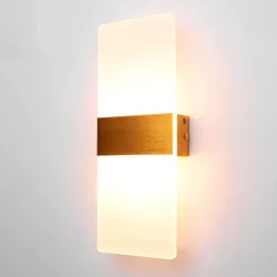 6W - 12W - LED-Wandleuchte aus Acryl