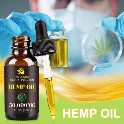 Organic hemp seed oil - anxiety / stress / pain relief - sleep aid - full body massage oilMassage