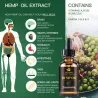 Bio-Hanfsamenöl - Angst / Stress / Schmerzlinderung - Schlafhilfe - Ganzkörpermassageöl