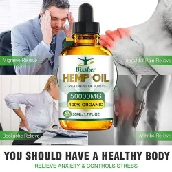 Organic hemp oil - rheumatoid arthritis - muscle pain relief - massage oilMassage