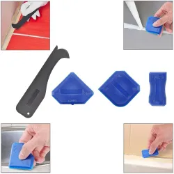 Silikon-Dichtungsschaber – Schimmelentfernung – 5-in-1-Werkzeug
