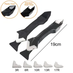 Silikon-Dichtungsschaber – Schimmelentfernung – 5-in-1-Werkzeug