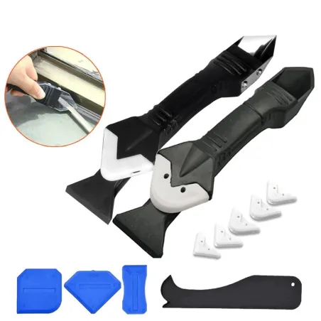 Silikon-Dichtungsschaber – Schimmelentfernung – 5-in-1-Werkzeug